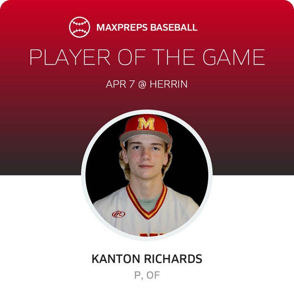 #2 Kanton Richards Player of the Game badge