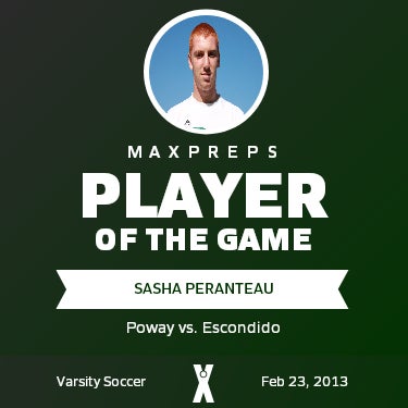 #11 Sasha Peranteau Player of the Game badge
