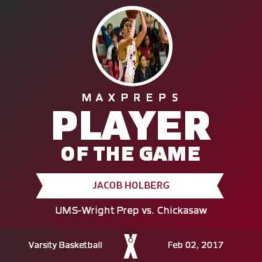 #32 Jacob Holberg Player of the Game badge