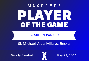 #14 Brandon Rankila Player of the Game badge
