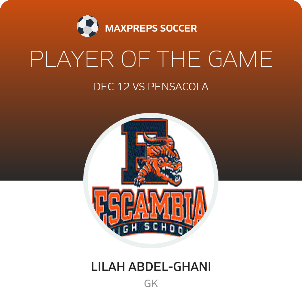 #88 Lilah Abdel-Ghani Player of the Game badge