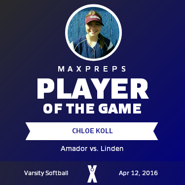 #23 Chloe Koll Player of the Game badge