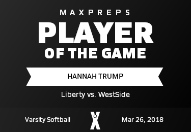 #11 Hannah Trump Player of the Game badge