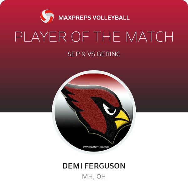 #3 Demi Ferguson Player of the Game badge