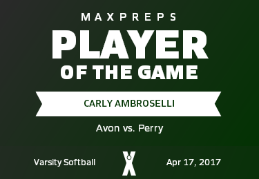 #2 Carly Ambroselli Player of the Game badge