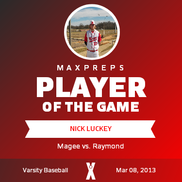 #23 Nick Luckey Player of the Game badge