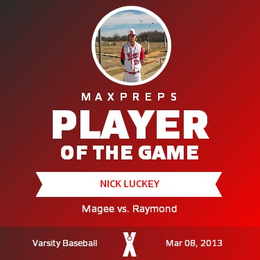 #23 Nick Luckey Player of the Game badge