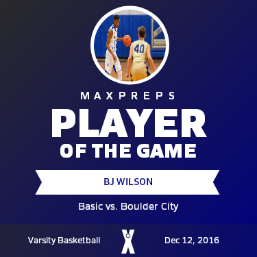 BJ Wilson Player of the Game badge