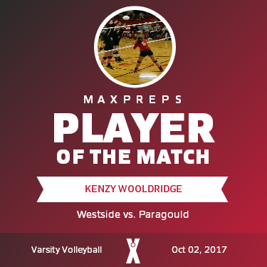 #23 Kenzy Wooldridge Player of the Game badge