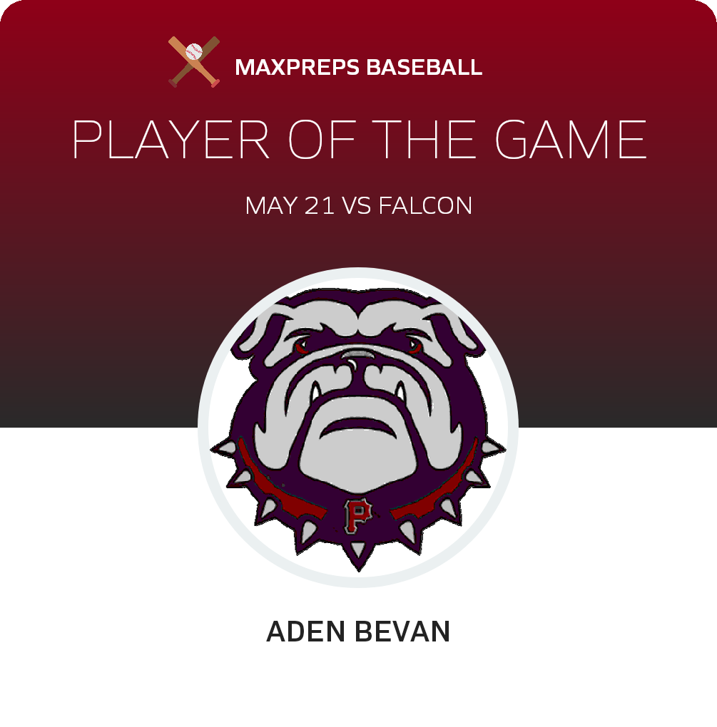 #11 Aden Bevan Player of the Game badge