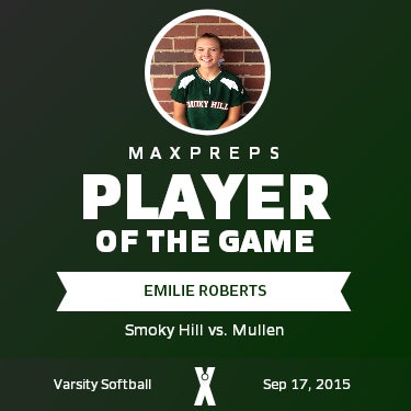 #33 Emilie Roberts Player of the Game badge