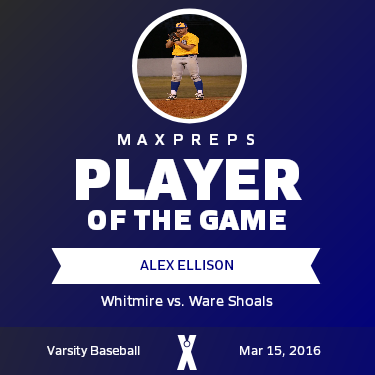 #7 Alex Ellison Player of the Game badge