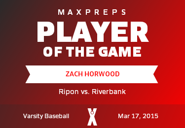 #13 Zach Horwood Player of the Game badge