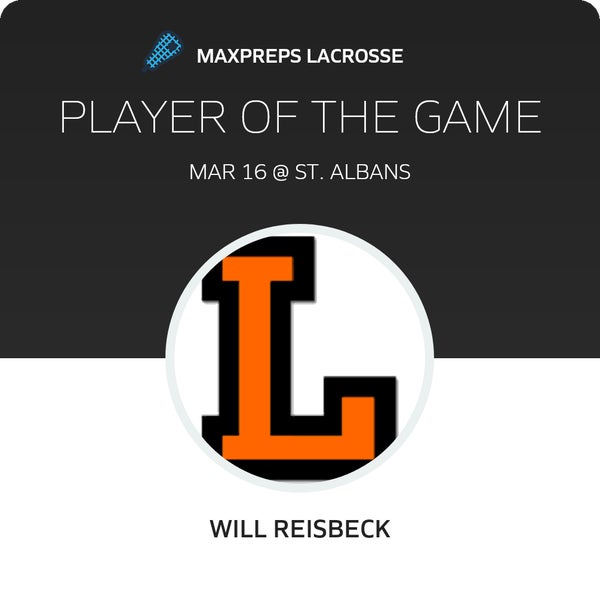#22 Will Reisbeck Player of the Game badge