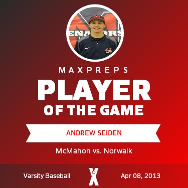 #18 Andrew Seiden Player of the Game badge