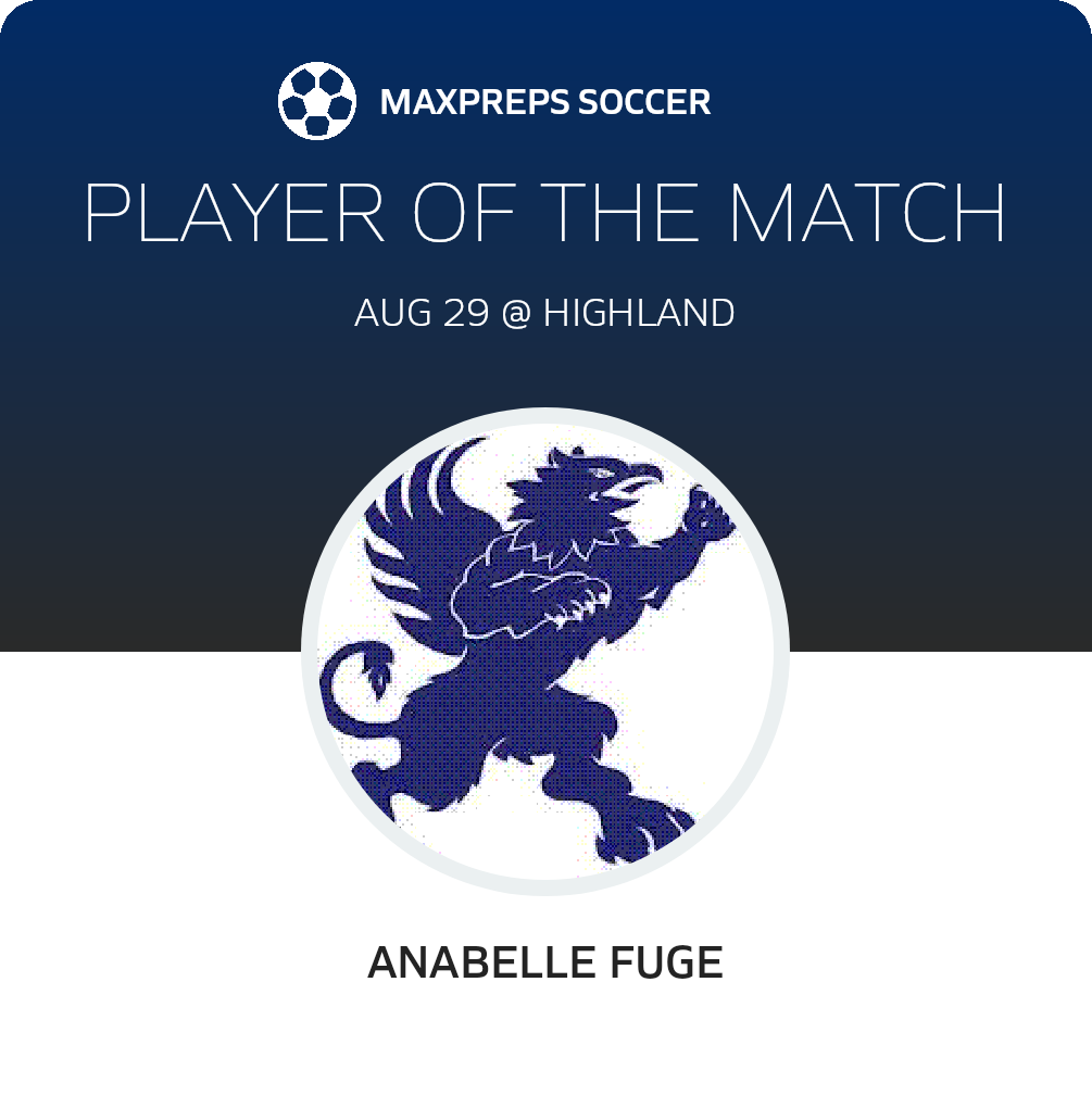 #22 Anabelle Fuge Player of the Game badge