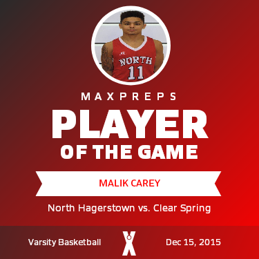 #11 Malik Carey Player of the Game badge