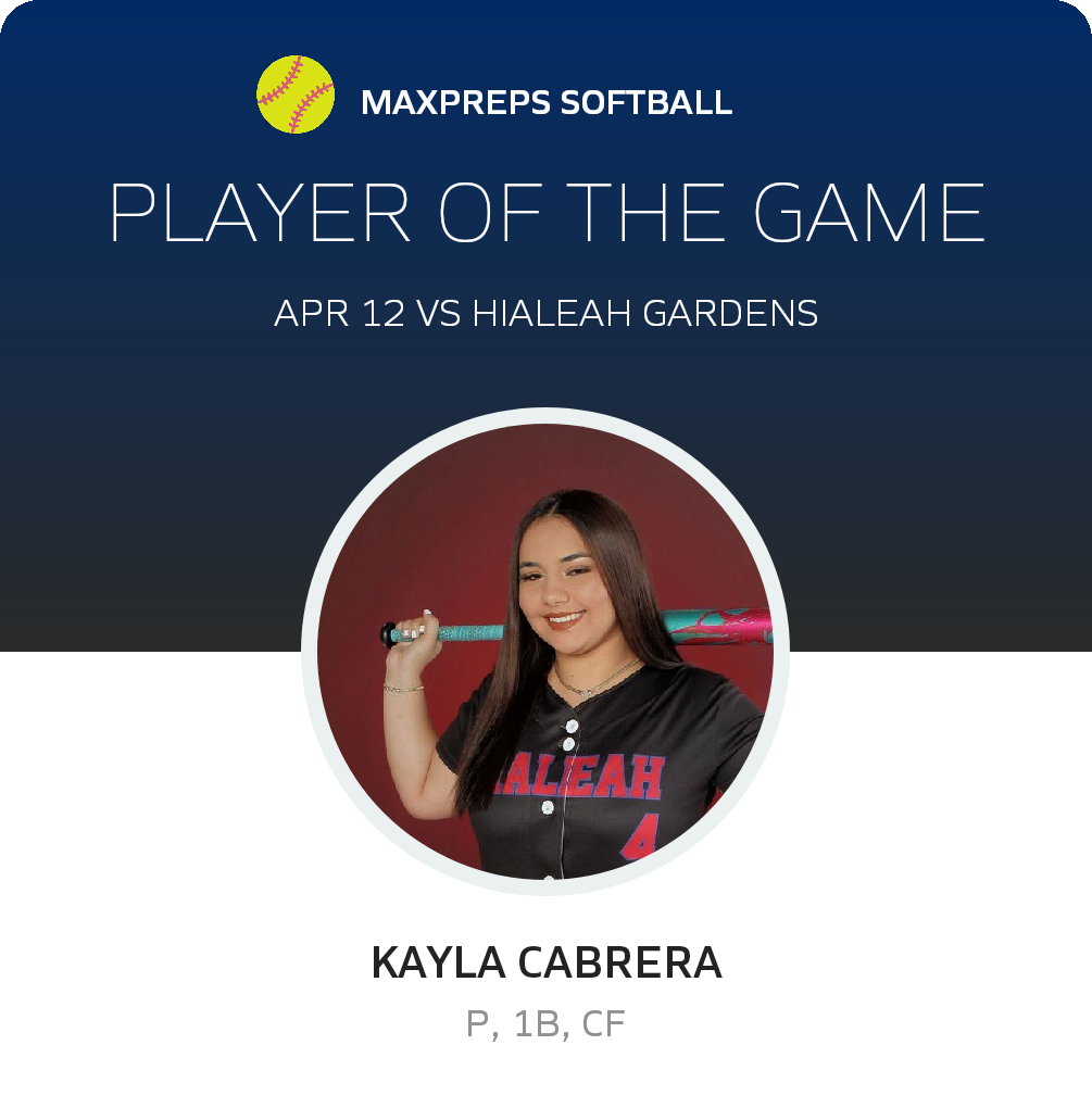 Player of the Game