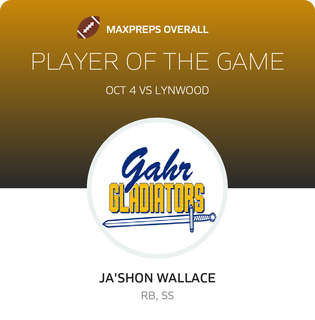 Player of the Game