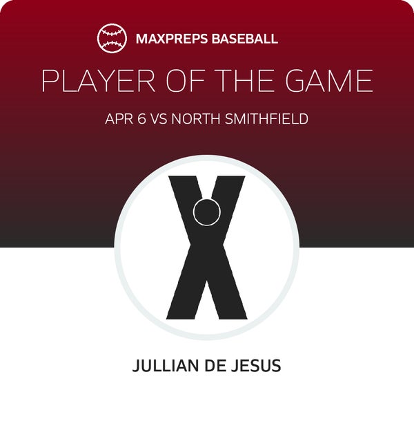 #9 Jullian De jesus Player of the Game badge