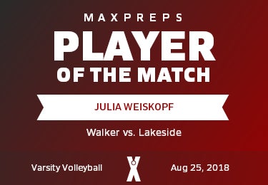 #2 Julia Weiskopf Player of the Game badge
