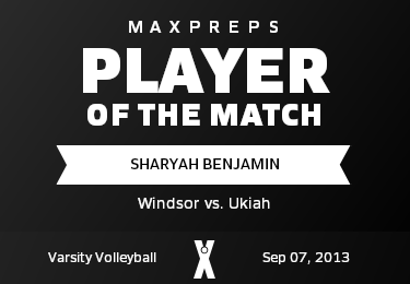 #5 Sharyah Benjamin Player of the Game badge