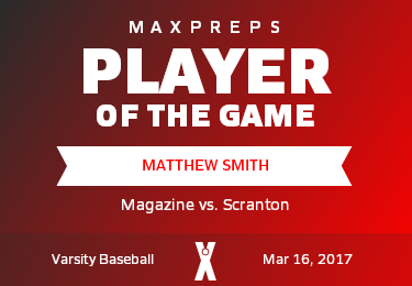 #2 MATTHEW SMITH Player of the Game badge
