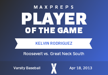 # 5 Kelvin Rodriguez Player of the Game badge