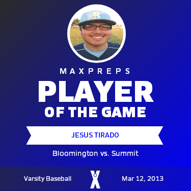 #24 Jesus Tirado Player of the Game badge