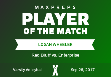 #9 Logan Wheeler Player of the Game badge