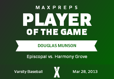 #8 Douglas Munson Player of the Game badge