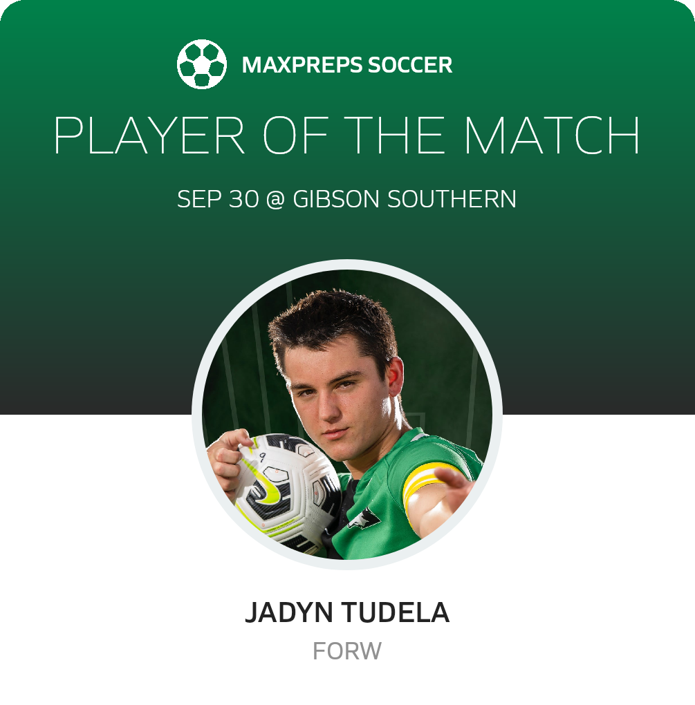 #19 Jadyn Tudela Player of the Game badge