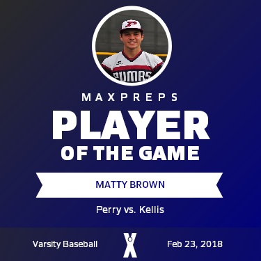 #2 Matty Brown Player of the Game badge