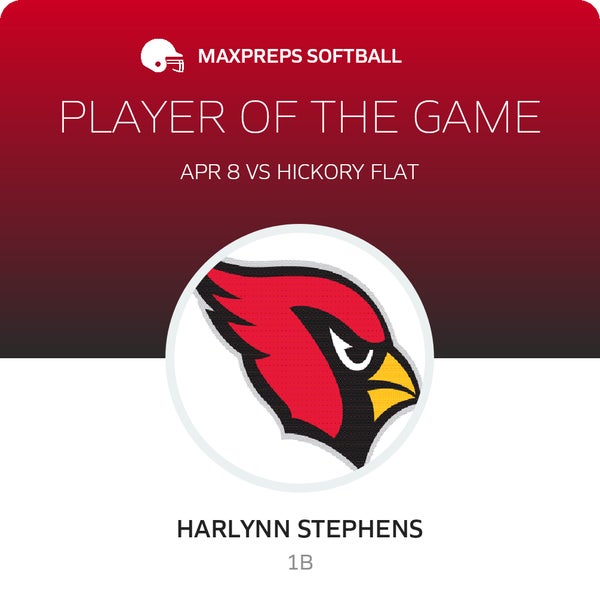 #14 Harlynn Stephens Player of the Game badge