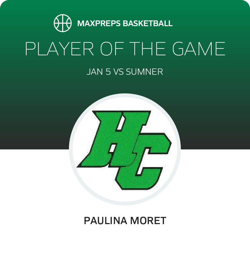 #4 Paulina Moret Player of the Game badge