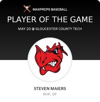 #10 Steven Maiers Player of the Game badge