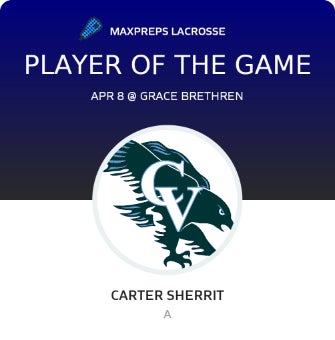 #16 Carter Sherrit Player of the Game badge