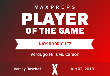 #41 Nick Rodriguez Player of the Game badge