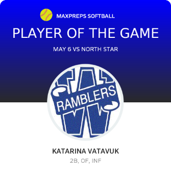 #11 Katarina Vatavuk Player of the Game badge