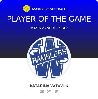#11 Katarina Vatavuk Player of the Game badge