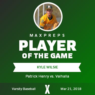 #4 Kyle Wilsie Player of the Game badge