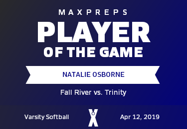 #23 Natalie Osborne Player of the Game badge