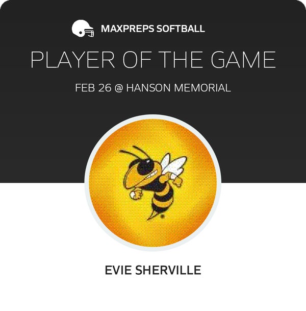 #17 Evie Sherville Player of the Game badge