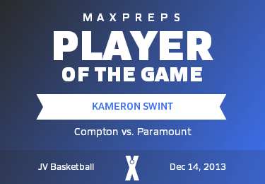 ##11 Kameron Swint Player of the Game badge
