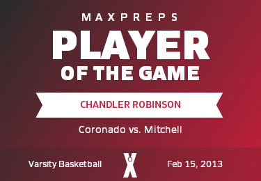 #23 Chandler Robinson Player of the Game badge