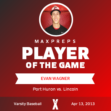 #20 Evan Wagner Player of the Game badge