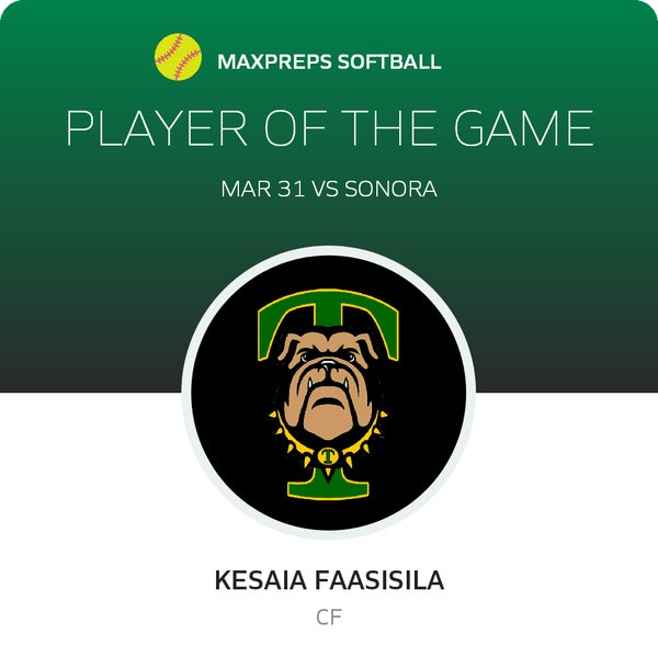 #1 Kesaia Faasisila Player of the Game badge