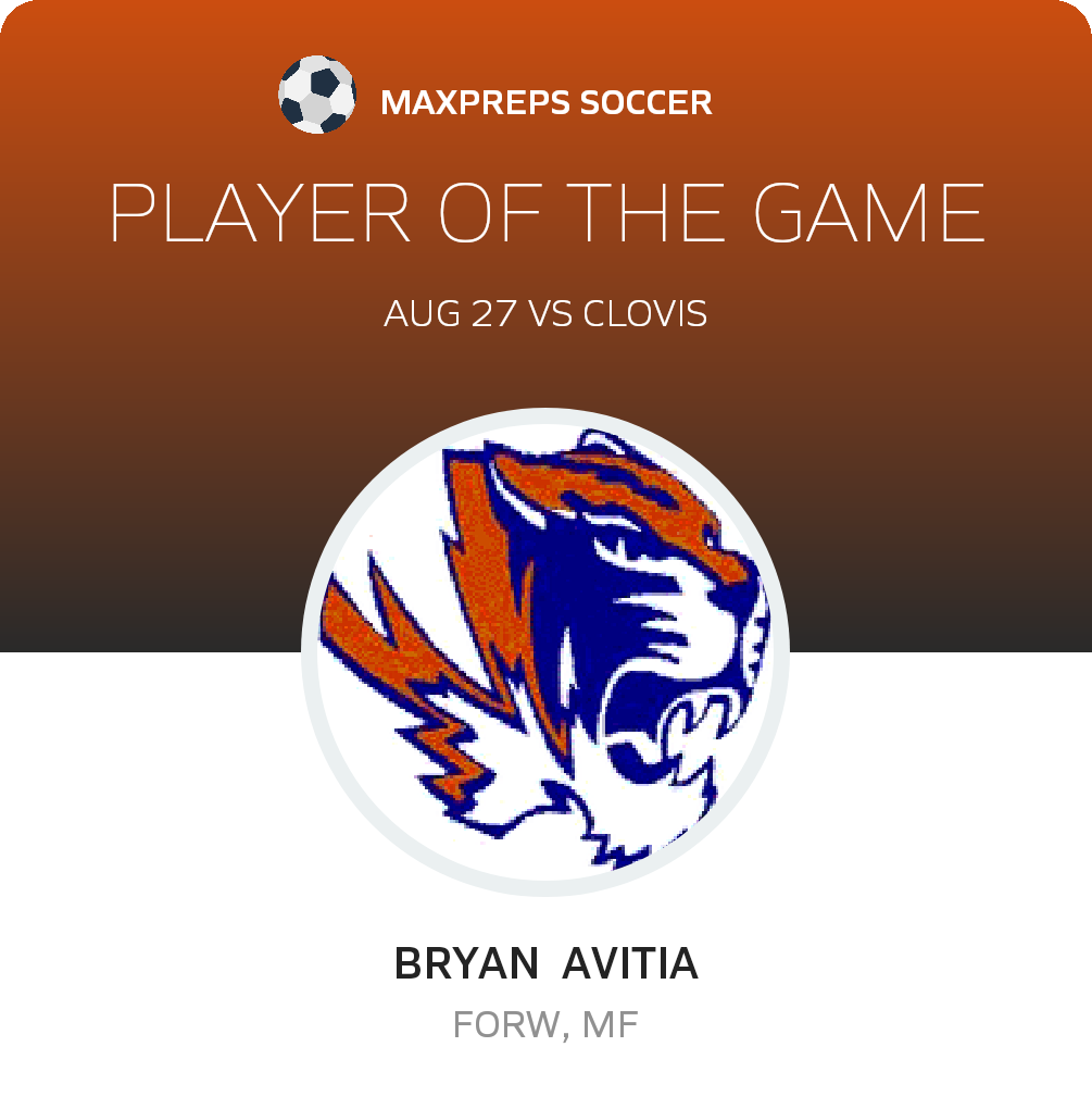 #3 Bryan  Avitia Player of the Game badge