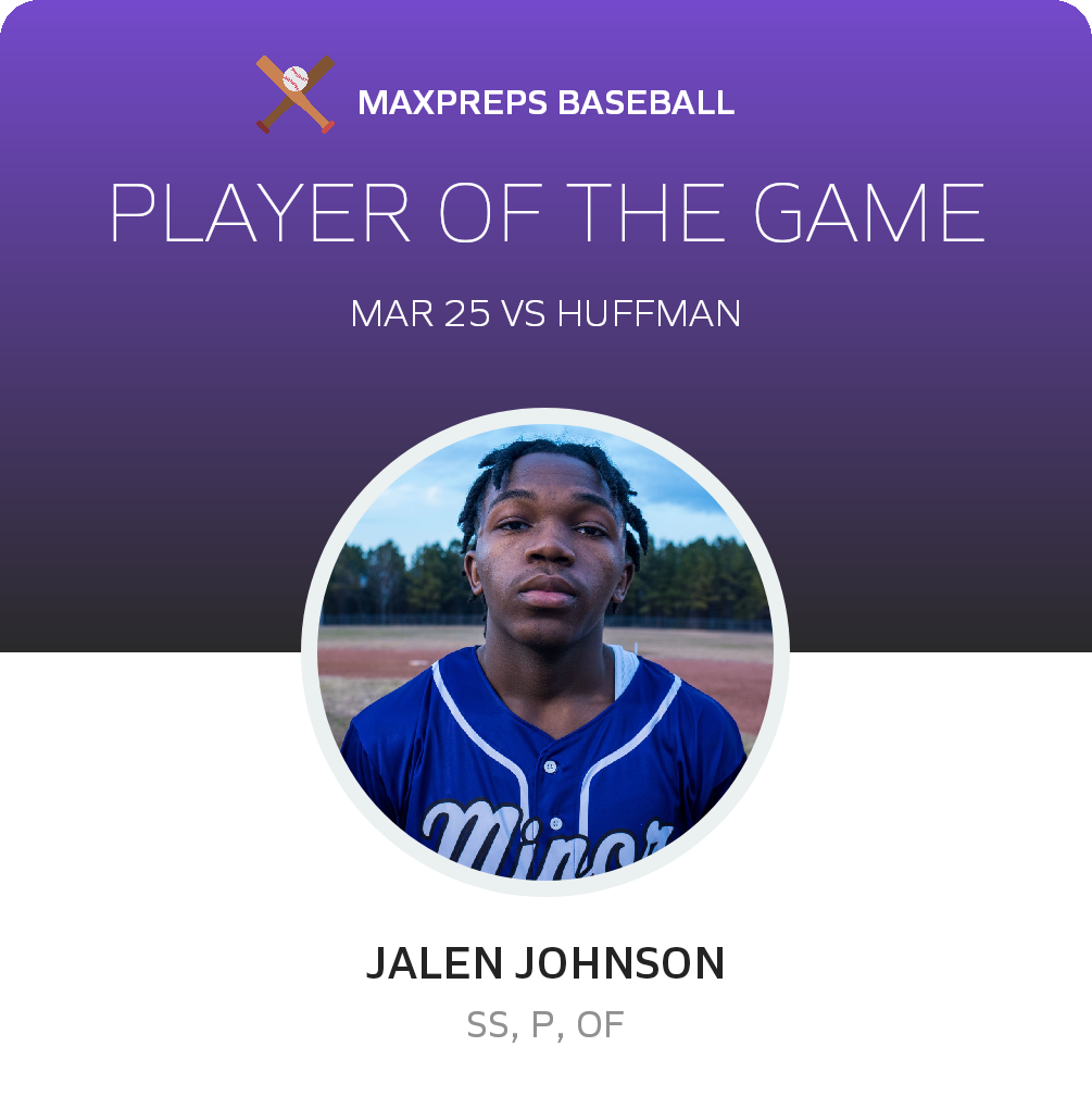 #18 Jalen Johnson Player of the Game badge