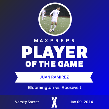 #10 Juan Ramirez Player of the Game badge